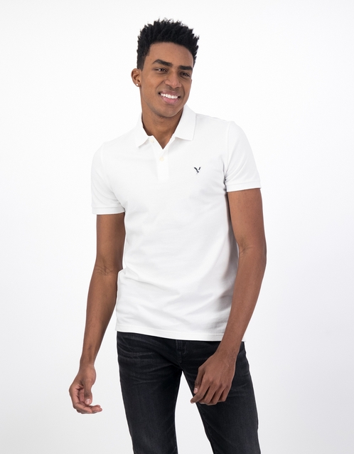 Shop AE Slim Flex Polo Shirt | American Outfitters Bahrain